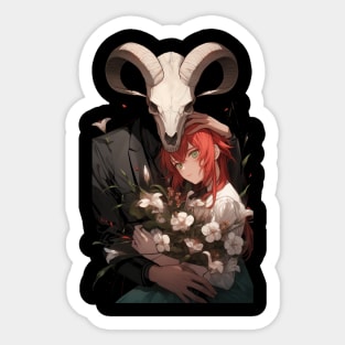 Fantasy Anime Couple Sticker